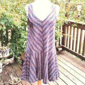 Maeve Chevron Woven Dress
